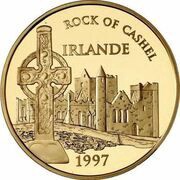 500 Francs / 75 Euros Rock of Cashel, France, 1997 reverse image