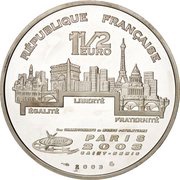 1½ Euros Shot-Put obverse image