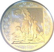 1½ Euros "La Liberté", France, 2008 reverse image