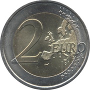 2 Euros Speech of June 18th 1940 reverse image