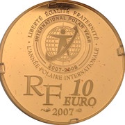 10 Euros Paul-Émile Victor obverse image