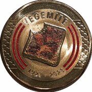 1 Dollar - Elizabeth II Posthumous; 6th Portrait - 100 Years of Vegemite, Australia, 2023 reverse image