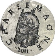 10 Euros Charlemagne, France, 2011 reverse image