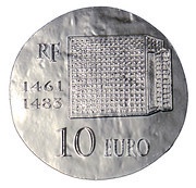 10 Euros Louis XI obverse image