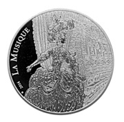 10 Euros Jean-Philippe Rameau, France, 2014 reverse image