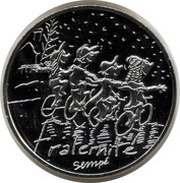 10 Euros Fraternity - Winter reverse image