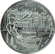 10 Euros - Le Petit Prince Revient de la pêche, France, 2016 reverse image