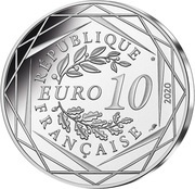 10 Euros Cosmoschtroumpf obverse image