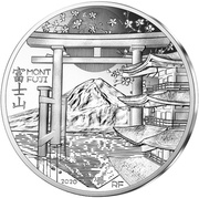 10 Euros Mont Fuji obverse image