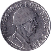 1 Lek - Victor Emmanuel III obverse image
