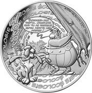10 euros Astérix écologie, France, 2022 reverse image
