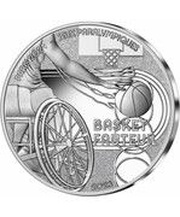 10 Euros Wheelchair basketball, France, 2023 reverse image