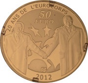 50 Euros Eurocorps obverse image