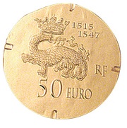 50 Euros François I obverse image