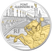 50 Euros Alexandre III Bridge obverse image