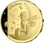 50 Euros The Little Prince on the Moon obverse image