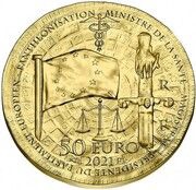 50 Euros Simone Veil obverse image