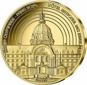 50 Euros Les Invalides, France, 2023 reverse image