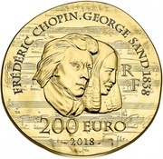 200 Euros George Sand obverse image