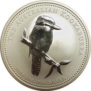 2 Dollars - Elizabeth II 4th Portrait - Australian Kookaburra, Australia, 2005 reverse image