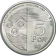 5 Francs CFP obverse image