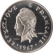 20 Francs Essai obverse image