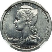 1 Franc Mule obverse image
