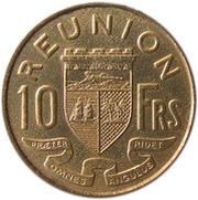 10 Francs reverse image