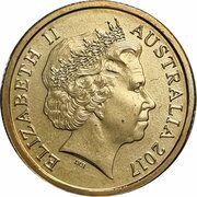 2 Dollars - Elizabeth II 4th Portrait - Remembrance Day - Rosemary Sprig obverse image