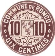 10 Centimes - Ville de Roncq [59] obverse image