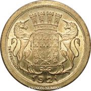 10 Centimes - Chambre de Commerce - Amiens [80] Gold plated Brass obverse image