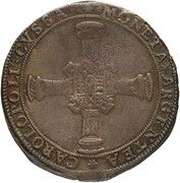 Ecu - Charles I, France, 1628 reverse image