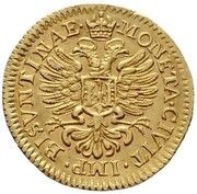 Double Pistole - Immobilization in the name of Charles V reverse image