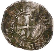 Double with ermine - Peter II, France, 1450-1457 reverse image