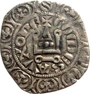 ½ Groschen - Odo IV shield of Burgundy obverse image