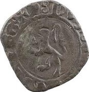 Engrogne with crowned lion - Philip III obverse image