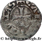 Obol anonymous, France, 1220-1293 reverse image