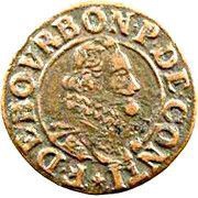 Double Tournois - Francis 14th type obverse image