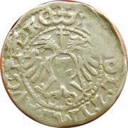 ½ Batzen - Rudolf II rounded shield reverse image