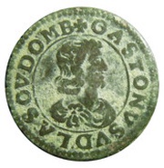 Double Tournois - Gaston d'Orléans 16th type obverse image