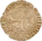 Liard - Peter II of Bourbon, France, 1488-1503 reverse image