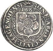 12 Kreuzer - Leopold I ornate shield obverse image