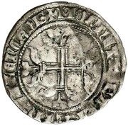Groat "with Eagle" - Albert of Bavaria, France, 1389-1404 reverse image