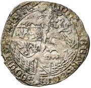 2 Groats "Thuyne" - Jacqueline and John IV of Brabant obverse image