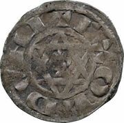 Denier - Guillaume I, France, 1212-1234 reverse image