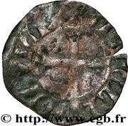 Denier Tournois- Charles of Blois, France, 1341-1364 reverse image