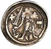 Denier - Theobald II obverse image