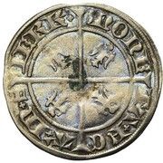 Groschen - Charles II Sierck, Iion, France, 1390-1420 reverse image