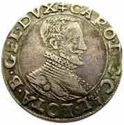 Teston - Charles III Lorraine crosses obverse image