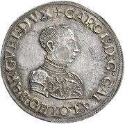 Thaler with shields - Charles III juvenile bust obverse image